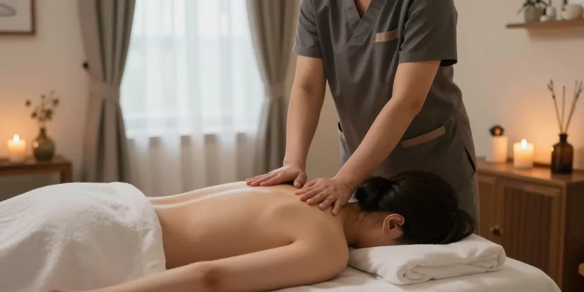 Experience premium 수원출장마사지 with a professional therapist in a calming home environment.