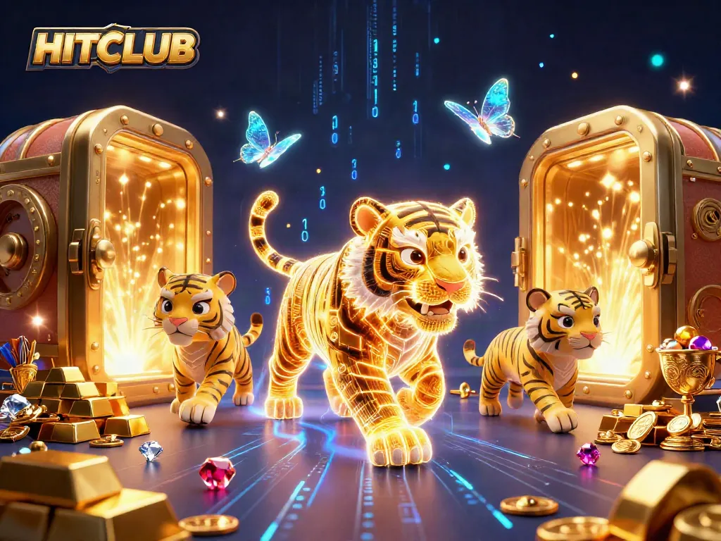 Engage with HITCLUB's thrilling digital casino world filled with vibrant treasures and gaming energy.