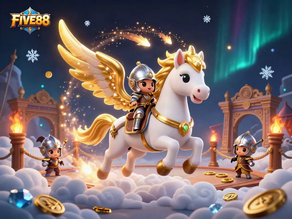 Engage with FIVE88's thrilling gaming experience through dynamic casino illustration art.