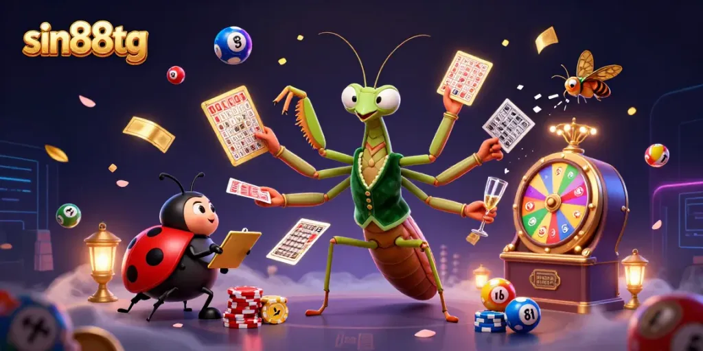 Experience thrilling gameplay at sin88tg with vibrant casino elements and dynamic characters.