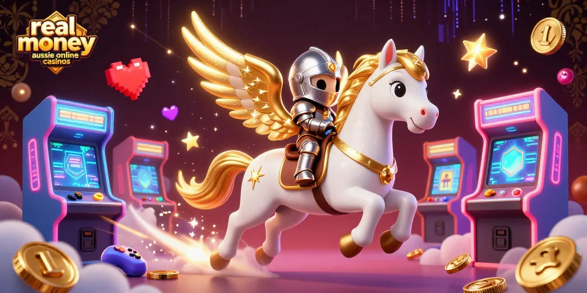 Experience the thrill of real money aussie online casinos with celestial imagery and vibrant gaming elements.