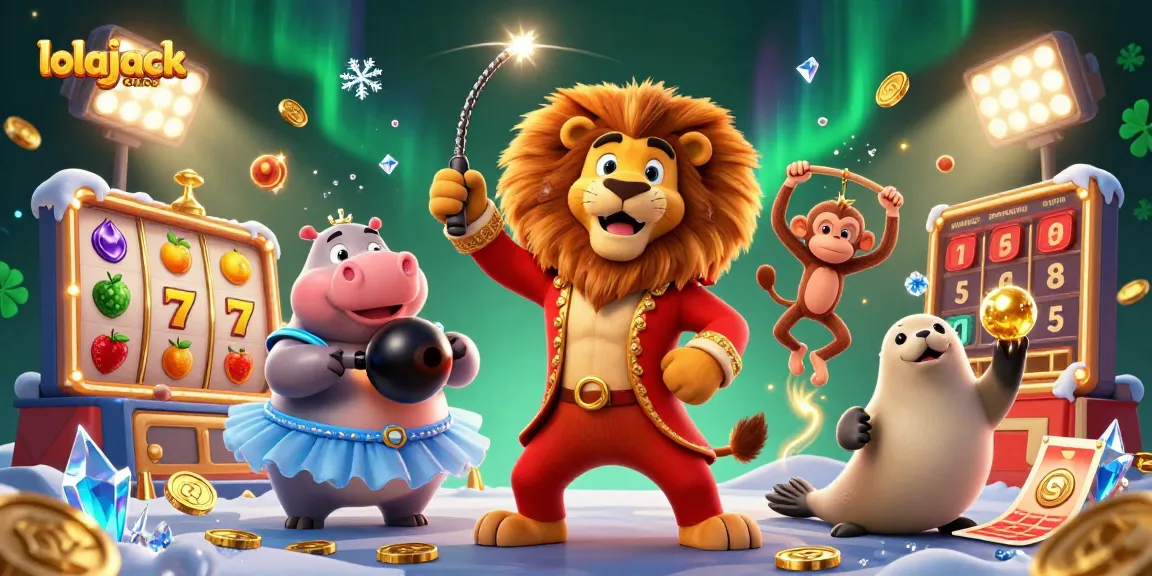 Experience the fun at lolajack casino with vibrant slots and lively gaming characters.