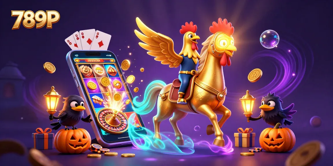 Engage with thrilling games at 789P, featuring dynamic casino scenes and vibrant winning elements.