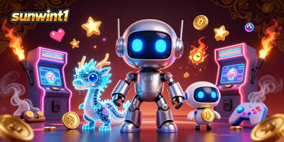 Experience exciting gameplay with sunwint1 as vibrant characters and colorful casino elements engage players.
