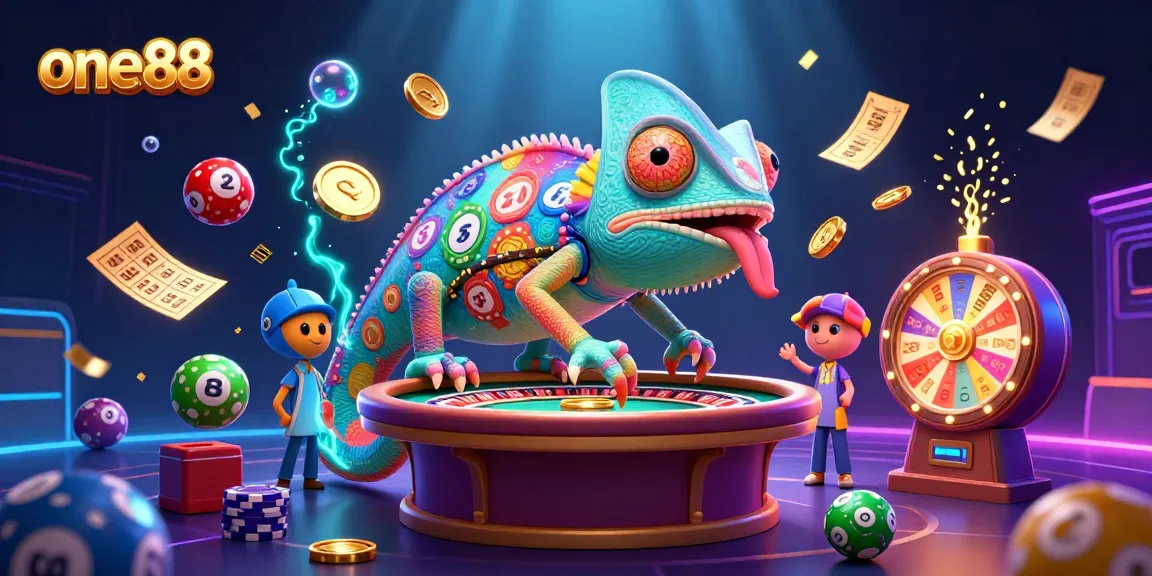 Experience thrilling moments at one88 with vibrant games, golden coins, and dynamic casino elements.